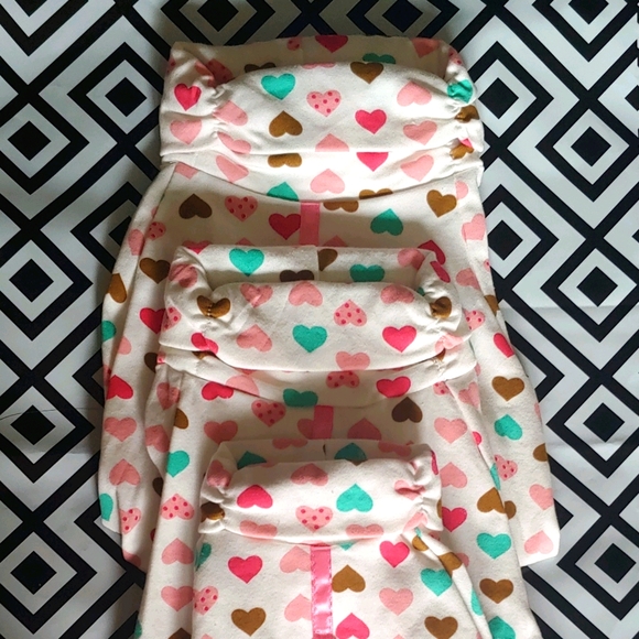 Hearts Pet Pajama for Dogs - Picture 2 of 16